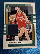 2025 Panini Donruss WNBA Caitlin Clark Jersey Patch!! 🏀 🐐 Indiana Fever