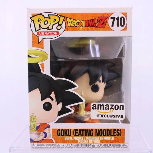 G7 Funko Pop Vinyl Figure Amazon Exclusive Dragon Ball Z Goku Eating Noodles 710