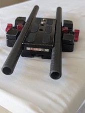 Zacuto USA Camera Studio Baseplate with Aluminum Tripod Mount with Rods