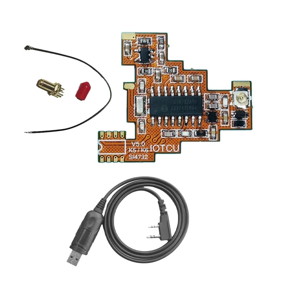 SI4732 V5.0 FPC-Modifikationsmodul und USB-Kabelsatz für  UVK5 K6 6498