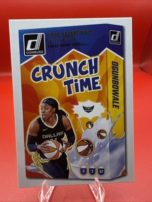 2025 Donruss - Crunch Time - Arike Ogunbowale - Press Proof # 1