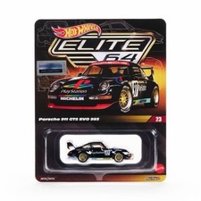 Presale  Hot Wheels Elite 64 Porsche 911 GT2 EVO 993 97 PlayStation 1:64 Black