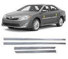 For TOYOTA CAMRY 2007-2017 Chrome Side Door Molding 4 door Stainless STEEL
