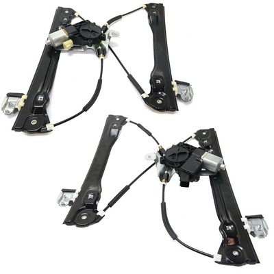 Power Window Regulator Set For 2011-2012 Chevrolet Cruze Front With Motor