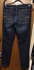 American Eagle Outfitters Dark Wash Blue Straight Mid Rise Jeans Size 10 — photo 2