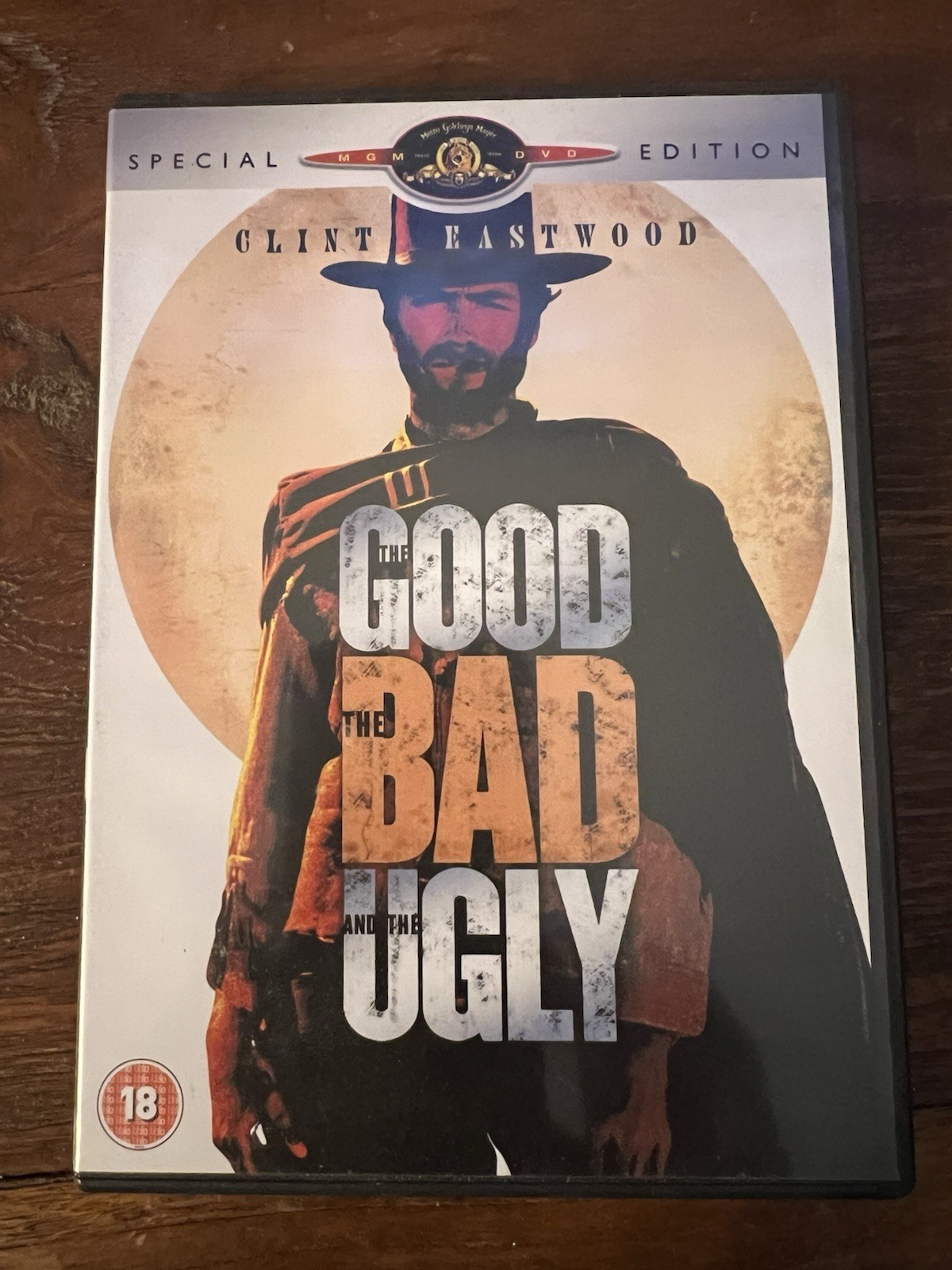 The Good the Bad and the Ugly 1966 DVD Clint Eastwood, Sergio Leone