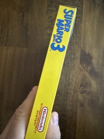 Vintage Super Mario Bros 3 NES Nintendo Video Game Complete CIB