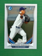 2014 Bowman Baseball 1st Bowman Chrome Prospects #BCP106 Alexander Guerrero