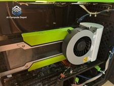 Turbo Fan Active Cooling Mod Kit For NVIDIA Tesla V100 P100 P40 GPU