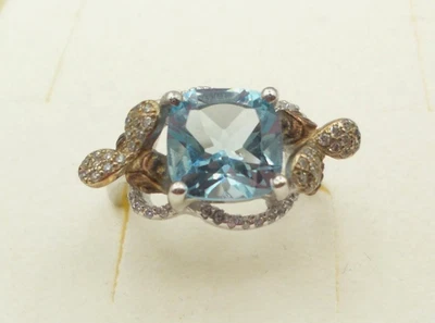 Topas - Ring,  Sterlingsilber 925,  Größe  54/17,2 - Bild 1 von 4