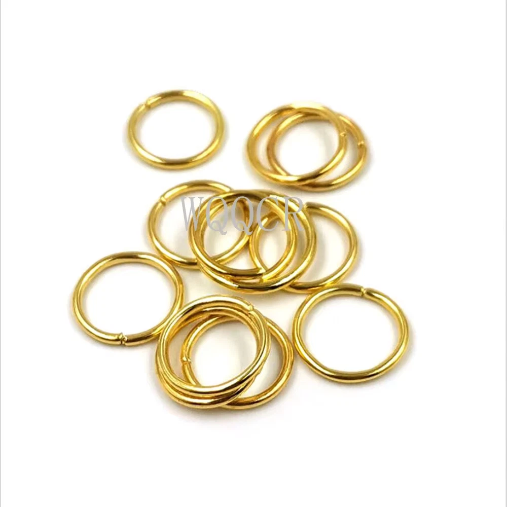 200pcs/Lot 4 5 6 8 10mm Stainless Steel Open Jump Rings Split Rings Connector For Jewelry Making Findings Accessories Supplies I2608488878