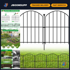 30 Pack No Dig Garden Fence Panels - Durable Dog Fence for Outdoor Yard Use