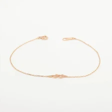 aget diamond Bracelet K10(YG) 0.6g 0.03