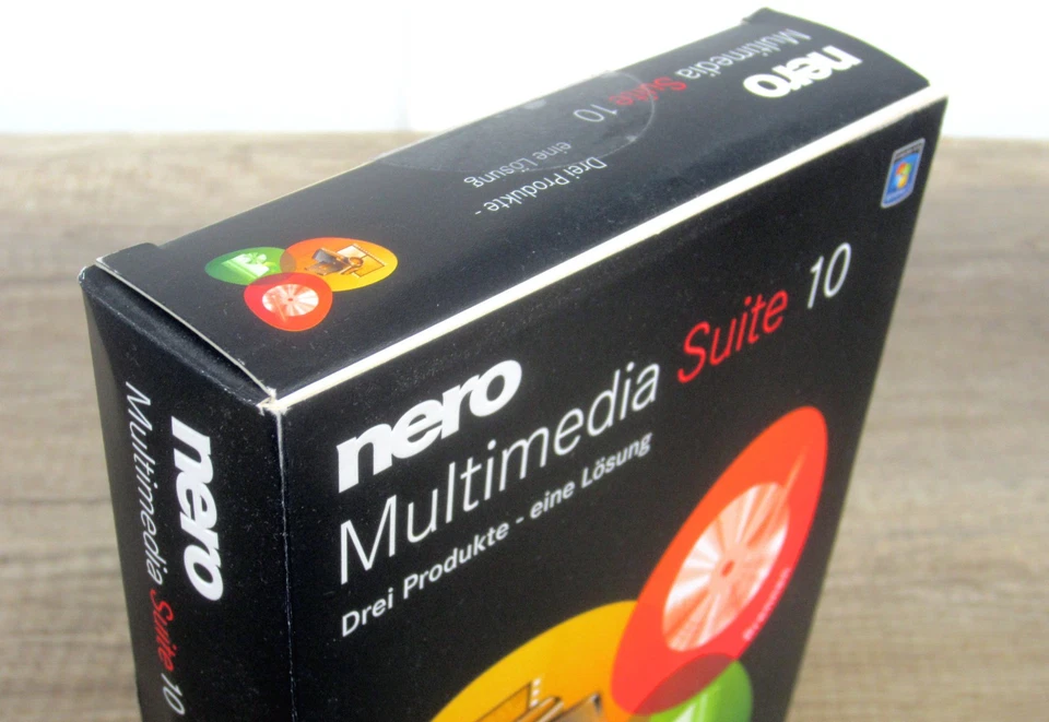 Nero 10 Multimedia Suite Vollversion Box  +  CD 3-in1 BackItUp + OVP - Bild 2 von 4