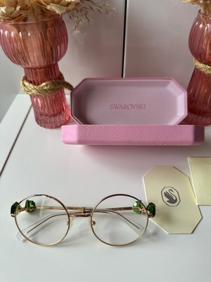 ORIGINAL SWAROVSKI  SK 1001 4004 BRILLE FASSUNG GESTELL MIT ETUI