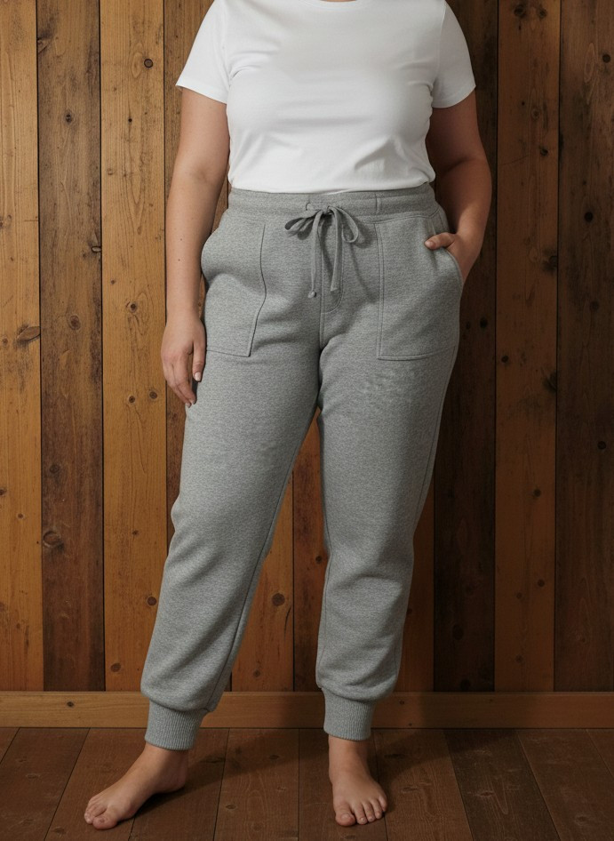 Universal Thread Heather Woman's Gray Joggers XL - image 2