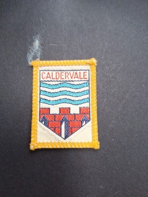 Pfadfinderabzeichen UK Scottish Caldervale gebunden
