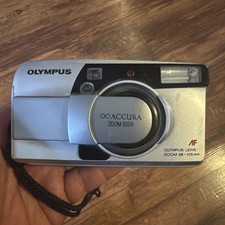 Olympus Accura Zoom 105R 35mm Film Point  Shoot Camera 38-105mm Lens untested