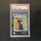 2024 DONRUSS OPTIC RATED ROOKIE #229 DRAKE MAYE RC PURPLE SHOCK PSA MINT 9