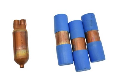 Lot Of 4 Copper HVAC Refrigerant Distributors P10D35C FL M3A 624N Filter Drier