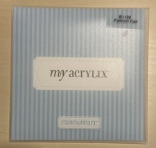 Close to my Heart My Acrylix,  Fashion Flair  B1139, Shoes, Purse, Dress..