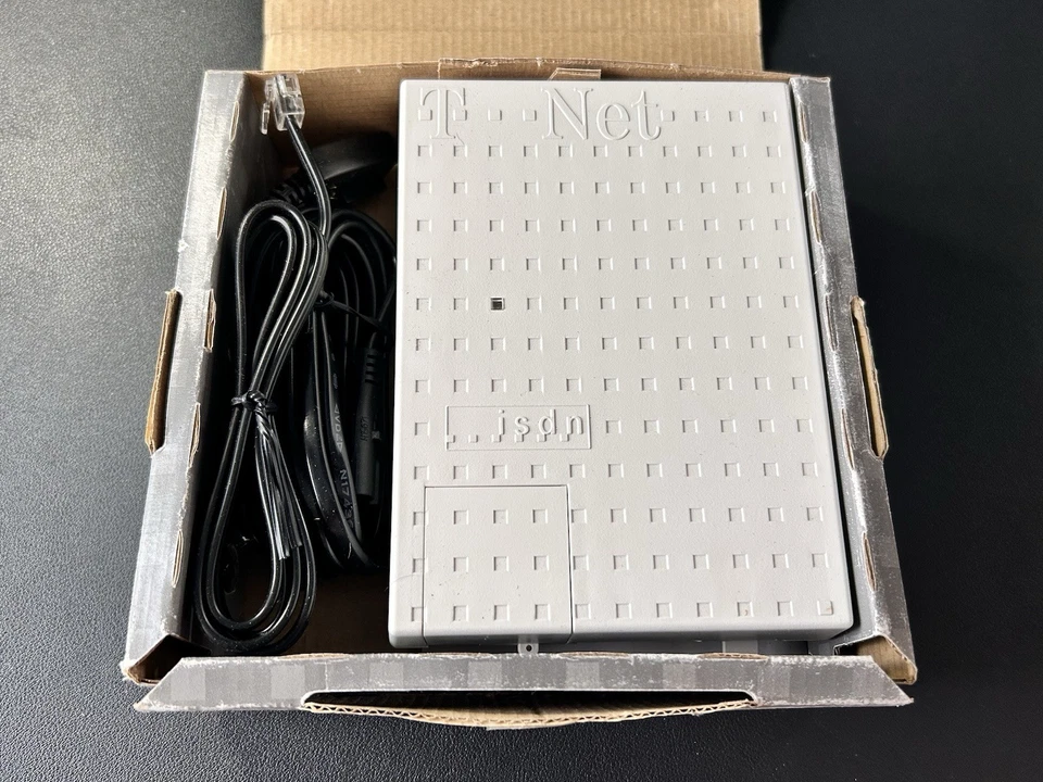 Telekom T-Net ISDN NTBA/ Modem/ Originalverpackt/ OVP/ Unbenutzt - Bild 3 von 4