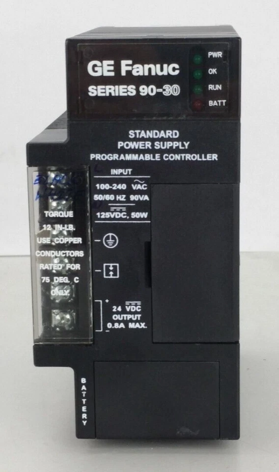 GE FANUC IC693PWR321Y POWER SUPPLY SERIES 90-30 - Image 3 of 4