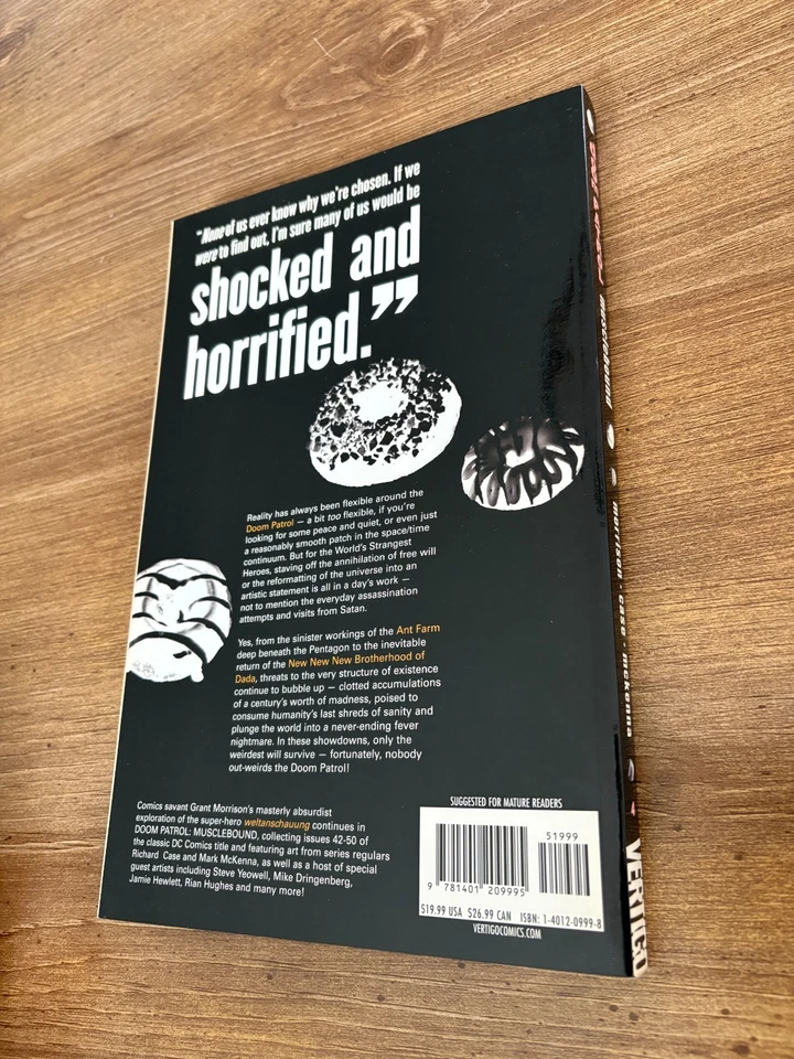 Musclebound Vol. #4 Doom Patrol TPB novela gráfica cómic Vertigo 7 J379 Foto 2 de 2