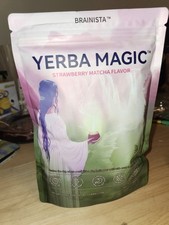Yerba Master Yerba Mate Instant Tea Powder - Strawberry - 30 Servings