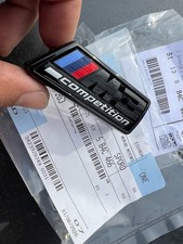2020-2025 Bmw G80 M3 Front Grille Competition Emblem Logo Badge Genuine Oem