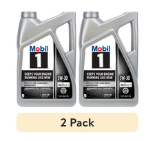 (2 pack) Mobil 1 Advanced Full Synthetic Motor Oil 5W-30, 5 Quart 37.59 per gallon