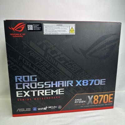 ASUS ROG Crosshair X870E Extreme Gaming Motherboard AM5 E-ATX - SEALED!