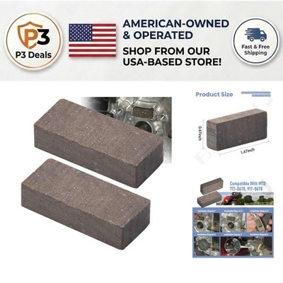 Universal Fit Ceramic Brake Pads 2-Pack - Reliable Replacement for Your Vehicle