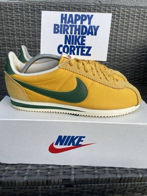 V RARE NIKE CORTEZ 45TH ANNIVERSARY PRM UK 10 OREGON VINTAGE CLASSIC OG XLV