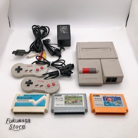 Nintendo New Famicom Console HVC-101 AV 2 Controller Games Japan NES Tested