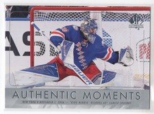 16/17 UD SP AUTHENTIC HENRIK LUNDQVIST AUTHENTIC MOMENTS SP #107