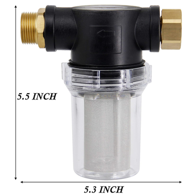#ad Hose Filter Attachment with 100 Mesh 40 Mesh Screen for Garden RV Car Wash $21.16