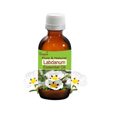 Labdanum Essential Oil Cistus ladaniferus Natural Warm Perfume Aroma Bangota