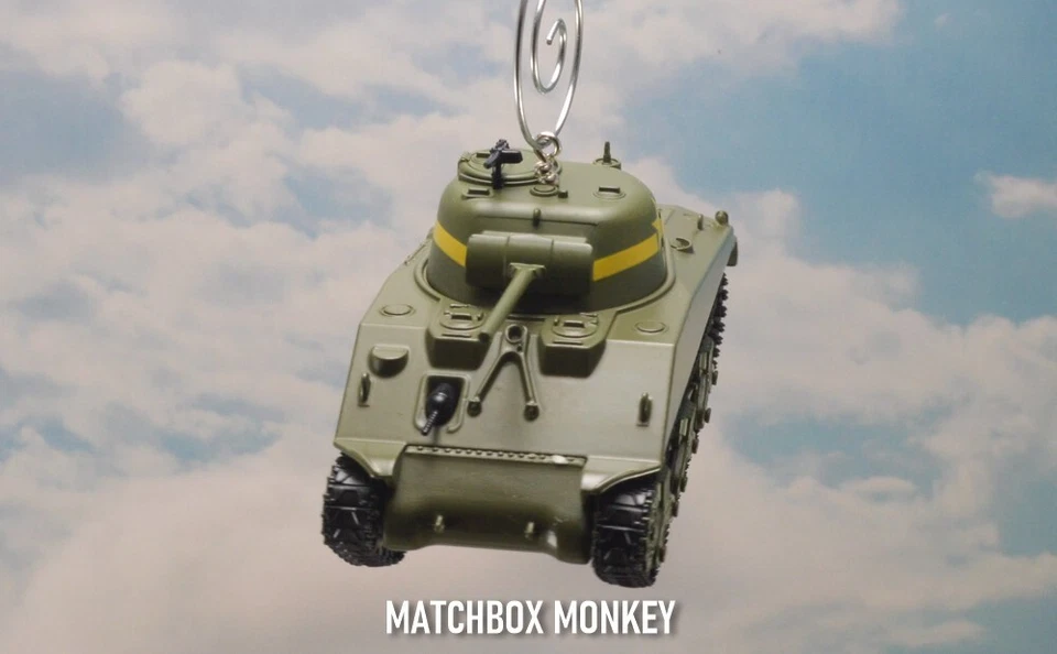 EE. UU. Sherman Tanque M4 Día D Utah Playa Segunda Guerra Mundial Ejército USMC D-32 Foto 3 de 4