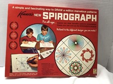 Vintage Kenner's New Spirograph No 401 Board Game