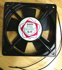 SUNON 80mm AC 220V - 240V Aluminum Cooling Fan Computer 80 x 80 x 25mm CAPT2011
