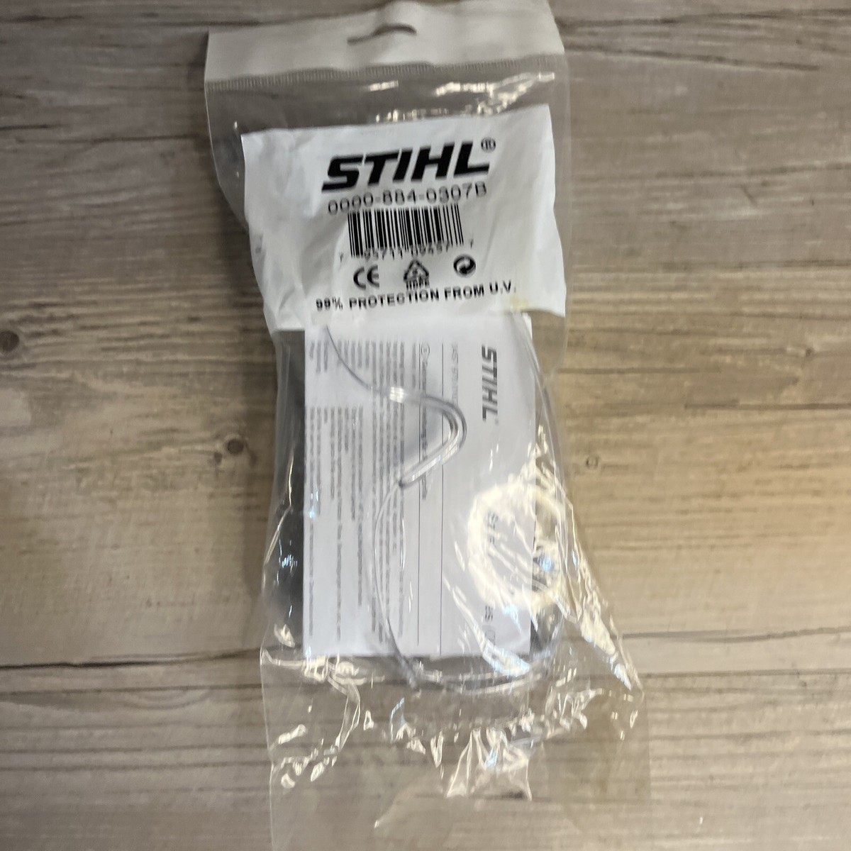 Stihl Light Plus Safety Clear Glasses, Scratch proof, Anti-Fog, UV & Ballistic Protection - 0000 884 0370