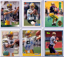 (6) 1993 SP Authentic MARK BRUNELL RC Signed ALL Rookies!!! UW Jaguars