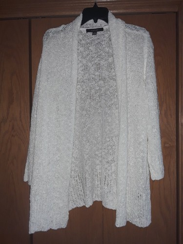 White Cardigan Sweater Womens Sz XXL | eBay