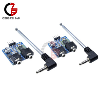 2PCS TEA5767 FM Stereo Radio Module for Arduino 76-108MHZ With Cable Antenna
