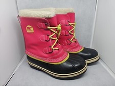 Womens Sorel Yoot PAC Waterproof Boots Pink, Green, Watermelon Size 6