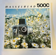 HASSELBLAD Sales Brochure Booklet 500C Sweden 7.002 E 1967 Vintage Photography
