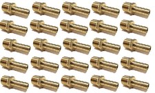  25 Pieces 3/8 HOSE BARB X 3/8 MALE NPT Brass Pipe Fitting Gas Fuel Water Air