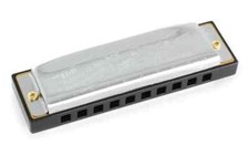HOHNER AMERICAN ACE 10-HOLE DIATONIC HARMONICA KEY OF C 02BL-C