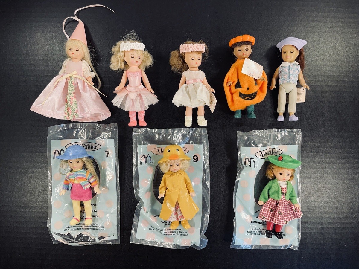 2003 Madame Alexander McDonalds Happy Meal Dolls Set Of 8 Opened 3